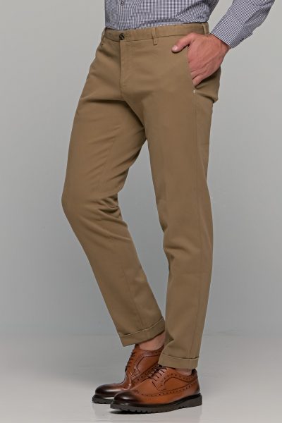 AT.P.CO. βαμβακερό ανδρικό παντελόνι chino - A251SASA45260 Ταμπά - Image 8