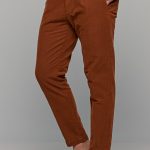 AT.P.CO. βαμβακερό ανδρικό παντελόνι jogger - A251BERLINO563260 Κεραμιδί