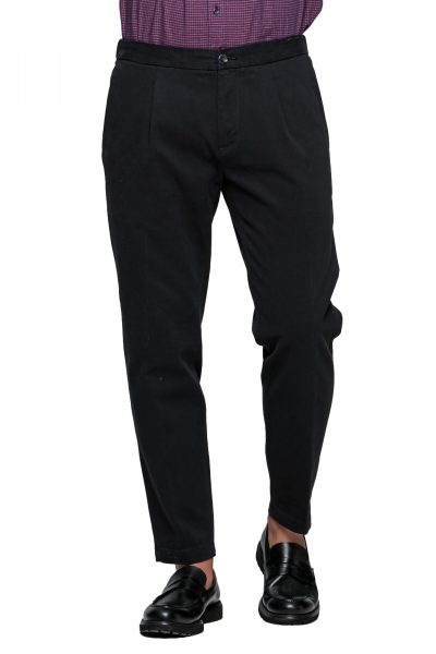 AT.P.CO. βαμβακερό ανδρικό παντελόνι jogger - A251BERLINO563999 Μαύρο - Image 9