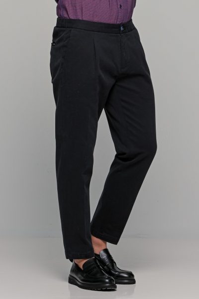AT.P.CO. βαμβακερό ανδρικό παντελόνι jogger - A251BERLINO563999 Μαύρο - Image 7