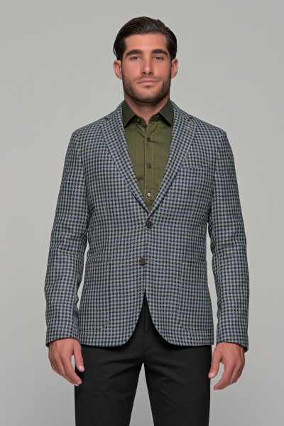 MICHAEL KORS 2κουμπο ανδρικό σακάκι - MK0BL01015-300 Γκρι - Image 6