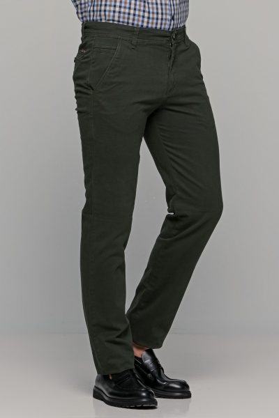 Red Point ανδρικό παντελόνι chino - ODESSA 800986716_1900 Λαδί - Image 6