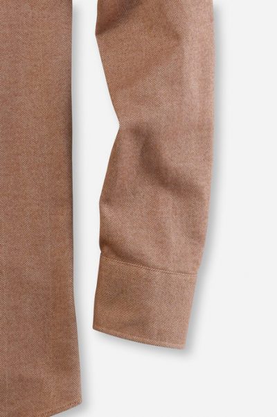 OLYMP Casual Modern Fit ανδρικό πουκάμισο φανέλα - 40522424 Μπεζ - Image 16