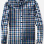 OLYMP Casual Modern Fit ανδρικό πουκάμισο - 40003418 Μπλε