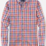 OLYMP Casual Modern Fit ανδρικό πουκάμισο - 40003435 Πορτοκαλί