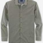 OLYMP Casual Modern Fit ανδρικό πουκάμισο - 40043447 Πράσινο
