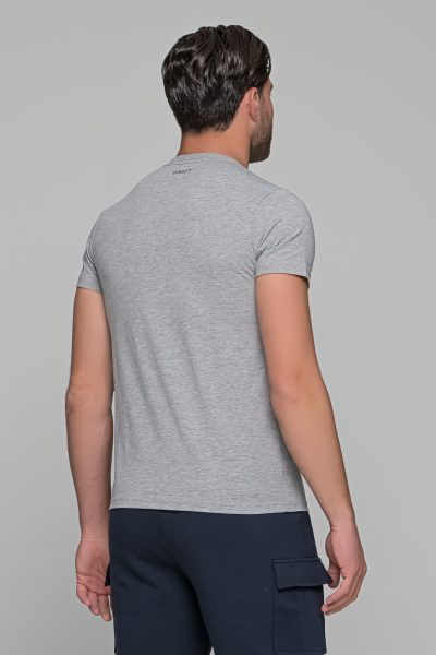 40WEFT κοντομάνικο ανδρικό t-shirt - PERRYS1415W071 Γκρι - Image 8