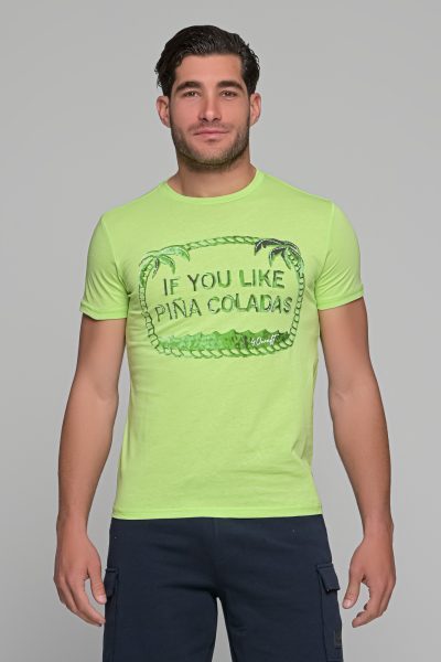 40WEFT κοντομάνικο ανδρικό t-shirt - PERRYS1415W2370 Πράσινο - Image 6