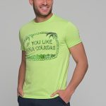 40WEFT κοντομάνικο ανδρικό t-shirt - PERRYS1415W2370 Πράσινο