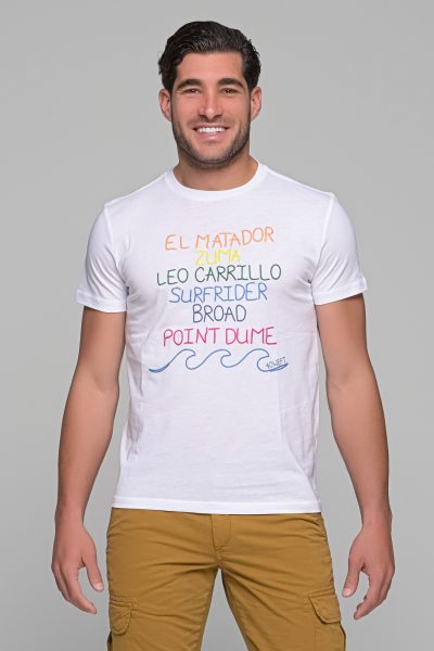 40WEFT κοντομάνικο ανδρικό t-shirt - PERRYS1414 ZUMA - Άσπρο - Image 6