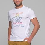 40WEFT κοντομάνικο ανδρικό t-shirt - PERRYS1414 ZUMA - Άσπρο