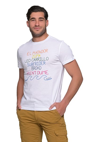 40WEFT κοντομάνικο ανδρικό t-shirt - PERRYS1414 ZUMA - Άσπρο - Image 10