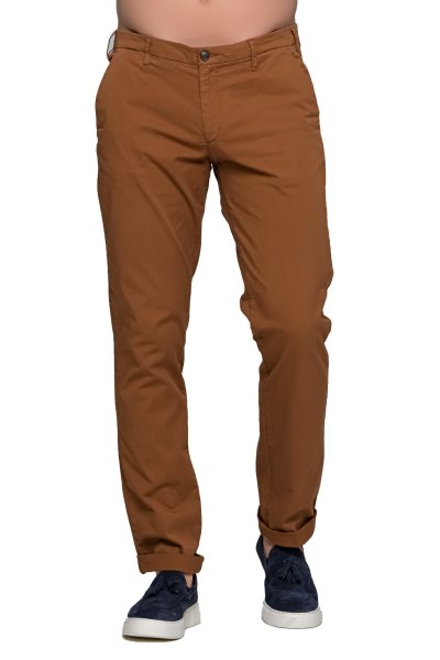 4ΟWEFT βαμβακερό παντελόνι chino - LENY1259W2441 κεραμιδί - Image 8