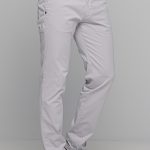 4ΟWEFT βαμβακερό παντελόνι chino - LENY1259W2424 Γκρι