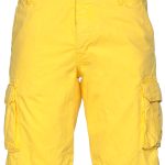 40WEFT βαμβακερή βερμούδα cargo - Nick1187w2456 Κίτρινο