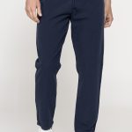 CARRERA παντελόνα λινή  με κορδόνι - 639L/1285A-899 ΜΑΥΡΟ