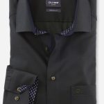OLYMP LUXOR COMFORT FIT Big Size Non Iron πουκάμισο - 10624447 Πράσινο