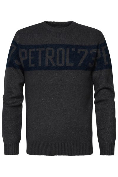 PETROL INDUSTRIES ανδρικό πλεκτό - M3030KWR2769001 Γκρι - Image 9