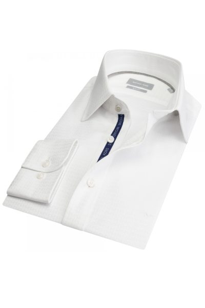 MICHAEL KORS Easy Iron μακρυμάνικο ανδρικό πουκάμισο - MK0DS01164100 Άσπρο - Image 2