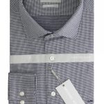 MICHAEL KORS Easy Iron μακρυμάνικο ανδρικό πουκάμισο - MK0DS01190400 Μπλε
