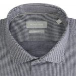 MICHAEL KORS Easy Iron μακρυμάνικο ανδρικό πουκάμισο - MK0DS01190400 Μπλε - Image 3