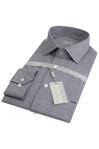 MICHAEL KORS Easy Iron μακρυμάνικο ανδρικό πουκάμισο - MK0DS01190400 Μπλε - Image 2