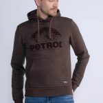 PETROL INDUSTRIES  ανδρικό φούτερ με κουκούλα - M3030SWH3587109 Καφέ
