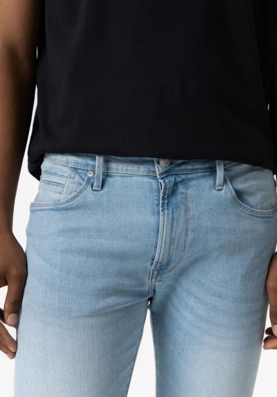 TIFFOSI ελαστικό ανδρικό παντελόνι jean - LIAM 362 10054044 C10 Σιέλ - Image 6