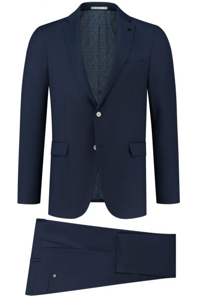 MICHAEL KORS ανδρικό μάλλινο κουστούμι - MK0ST01050411 Μπλε - Image 8