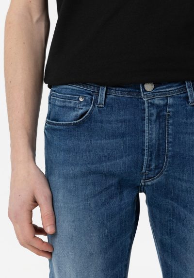 TIFFOSI ελαστικό ανδρικό παντελόνι jean - LIAM 371 10054369M10 Μπλε - Image 6