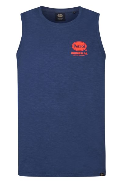 PETROL INDUSTRIES ανδρικό αμάνικο t-shirt - M1040SLR7505082 Μπλε