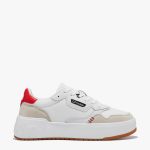 D.FRANKLIN ανδρικό sneaker παπούτσι - DFSH321078RED - AΣΠΡΟ