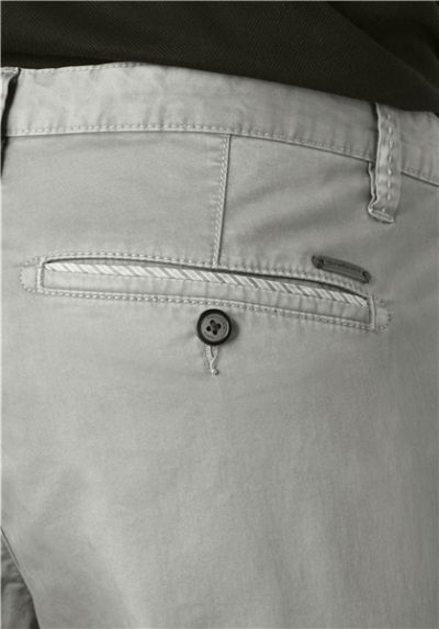 RED POINT ανδρικό παντελόνι chino - JASPER 8016371450000905 Γκρι - Image 7