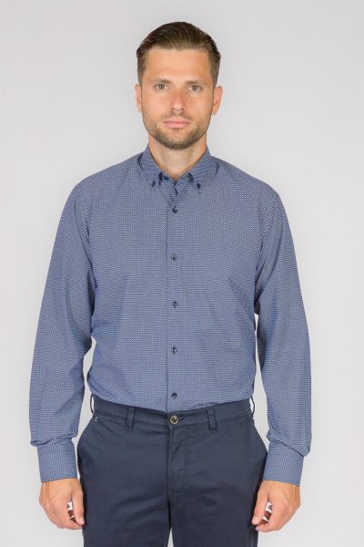 Poli Gianni ανδρικό πουκάμισο - 2960403 Μπλε