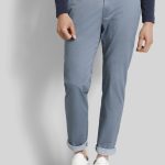 BUGATTI ελαστικό ανδρικό παντελόνι chino - 4134 56370A 350 σιελ
