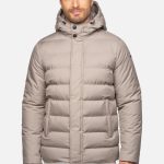GEOX ανδρικό μπουφάν - M4628ST3140F5259 Μπεζ