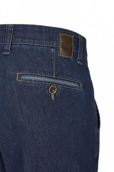 CLUB OF COMFORT ελαστικό ανδρικό παντελόνι jean - GARVEY705443 Μπλε - Image 6