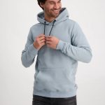 Carsjeans ανδρικό βαμβακερό φούτερ με κουκούλα - 4037971 Γκρι Σιέλ