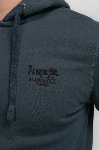 PETROL INDUSTRIES ανδρική ζακέτα φούτερ - M-3040-SWH303-5185 Γκρι - Image 7