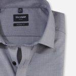 OLYMP LUXOR ανδρικό πουκάμισο - 12266463 Γκρι - Image 3