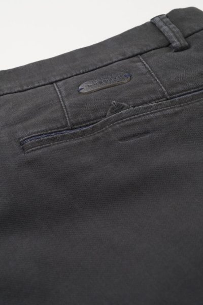 BUGATTI ανδρικό βαμβακερό παντελόνι chino - 489066347B280 ΓΚΡΙ - Image 4