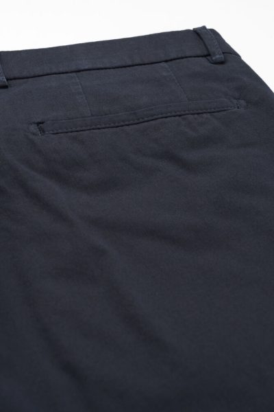 BUGATTI ανδρικό βαμβακερό παντελόνι chino - 438466394B390 ΜΠΛΕ - Image 4
