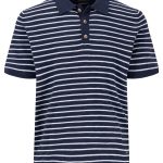 FYNCH HATTON ανδρικό πλεκτό polo - 1503-705-690 Μπλε