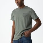TIFFOSI ανδρικό κοντομάνικο t-shirt - 10059011-802 Χακί