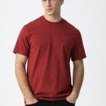 TIFFOSI ανδρικό κοντομάνικο t-shirt - 10059086-529 Μπορντό