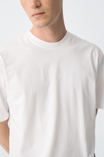 TIFFOSI ανδρικό κοντομάνικο t-shirt - 10059110-001 Άσπρο - Image 6
