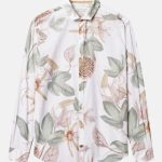 COLOURS & SONS κοντομάμικο oversized ανδρικό πουκάμισο  - 9225-380-437 Άσπρο
