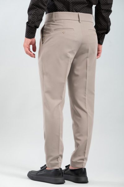 VITTORIO υφασμάτινο παντελόνι - 500-25-MARCO BEIGE - Image 7