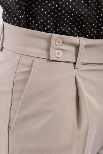 VITTORIO υφασμάτινο παντελόνι - 500-25-MARCO BEIGE - Image 9