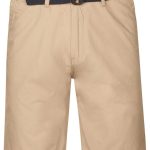 PETROL INDUSTRIES βερμούδα chino με ζώνη - M-1020-SHO501-7113 Μπεζ
